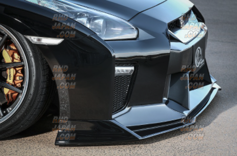 Kuhl Racing KUHL Ver2 35R-SS Front Diffuser FRP Unpainted - GT-R